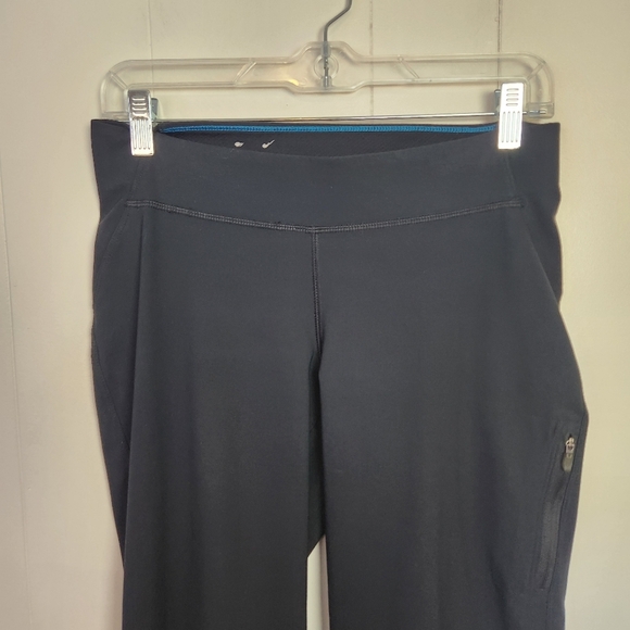 Columbia Black Straight Leg Pants Stretch Pull On Womens Size Small Hiking Upf50 - Picture 4 of 11